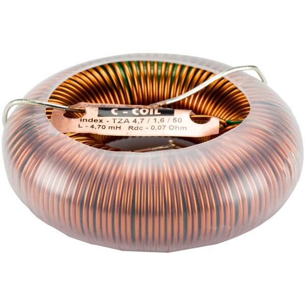 Main product image for Jantzen 6225 4.7mH 14 AWG C-Coil Toroidal Inductor 255-820
